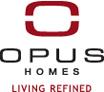 OPUS Homes builder's logo