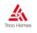 Trico Homes builder's logo